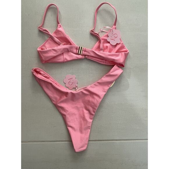Kamari Swim Bikini Swimsuit Nala Cheeky Swimwear Bubblegum Pink - Picture 7 of 13